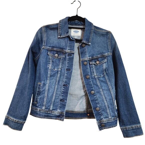 Old navy Denim Jean jacket Womens Size S - Picture 1 of 3